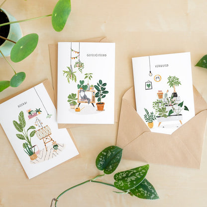 Carte postale | New home plants