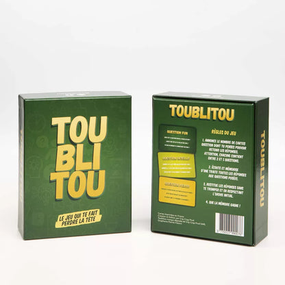 Jeu d'ambiance | Toublitou