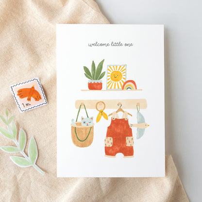 Carte postale | Welcome little one soleil