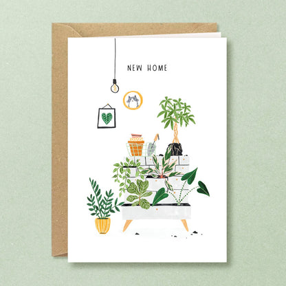 Carte postale | New home plants