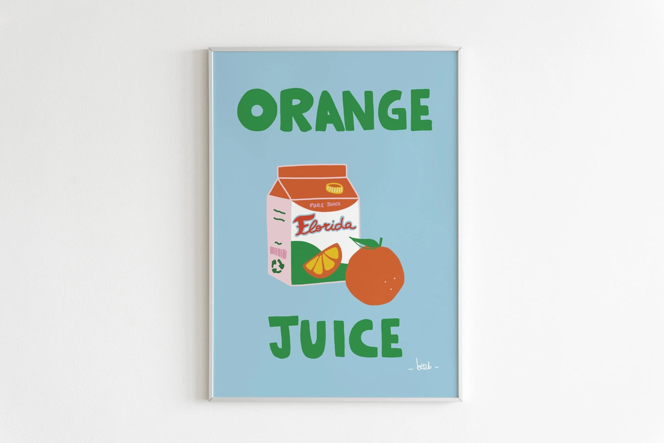 Affiche | Orange Juice