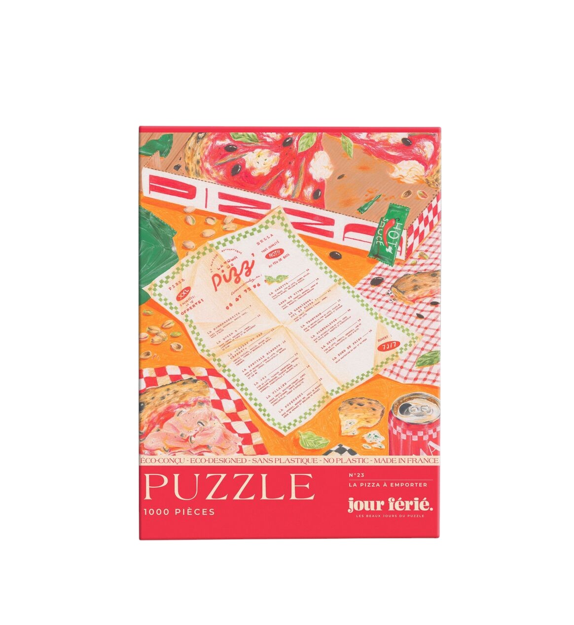 Puzzle 1000 pièces | La pizza à emporter