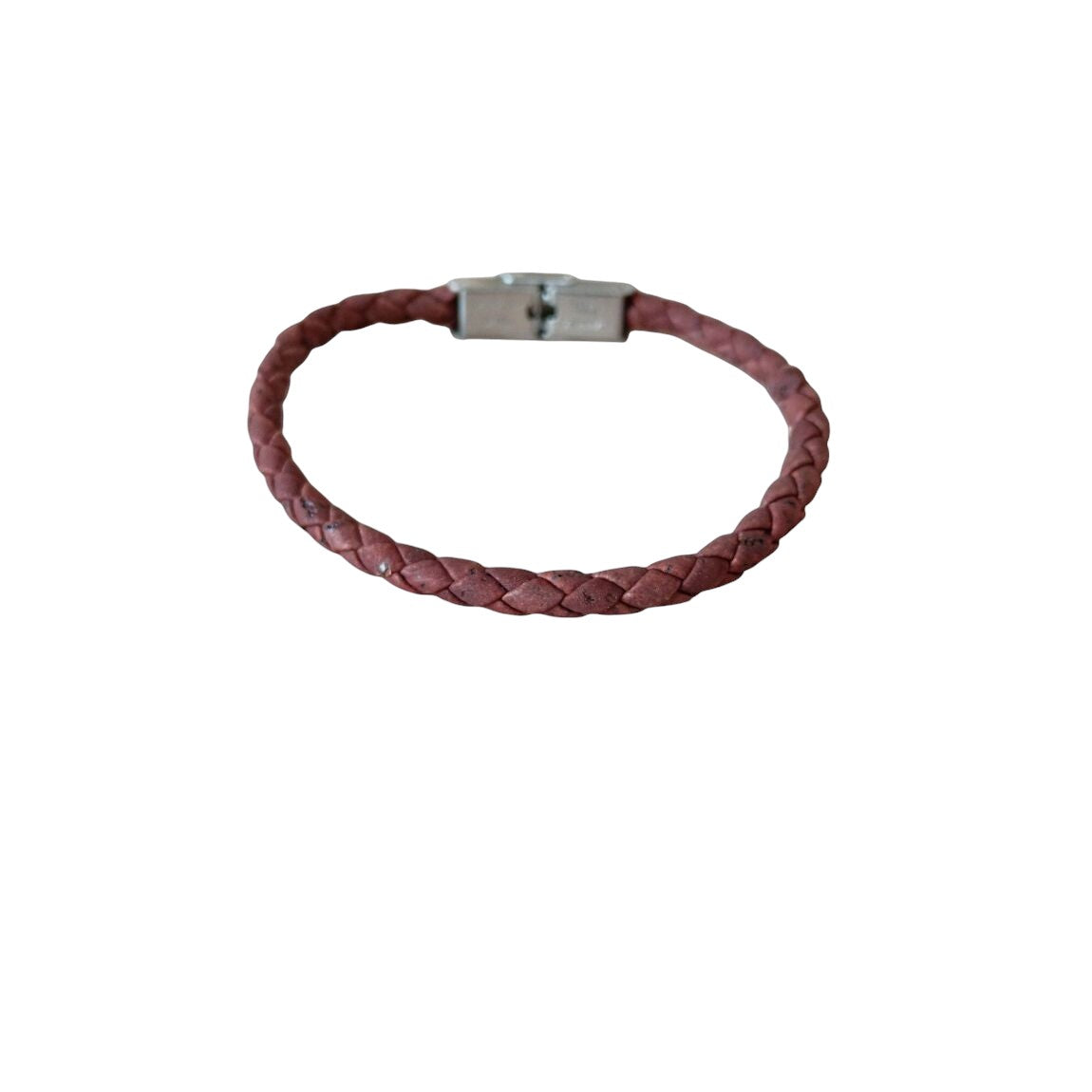 Bracelet en liège Terra | Marron brique