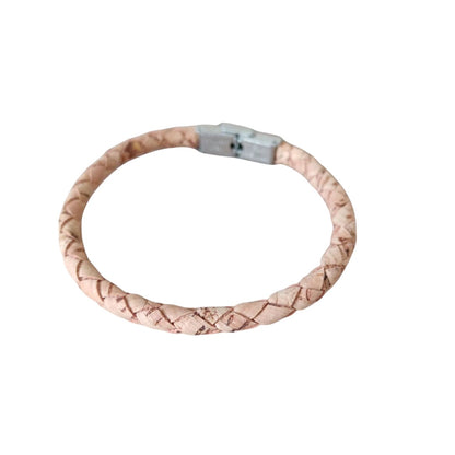 Bracelet en liège Terra | Beige naturel