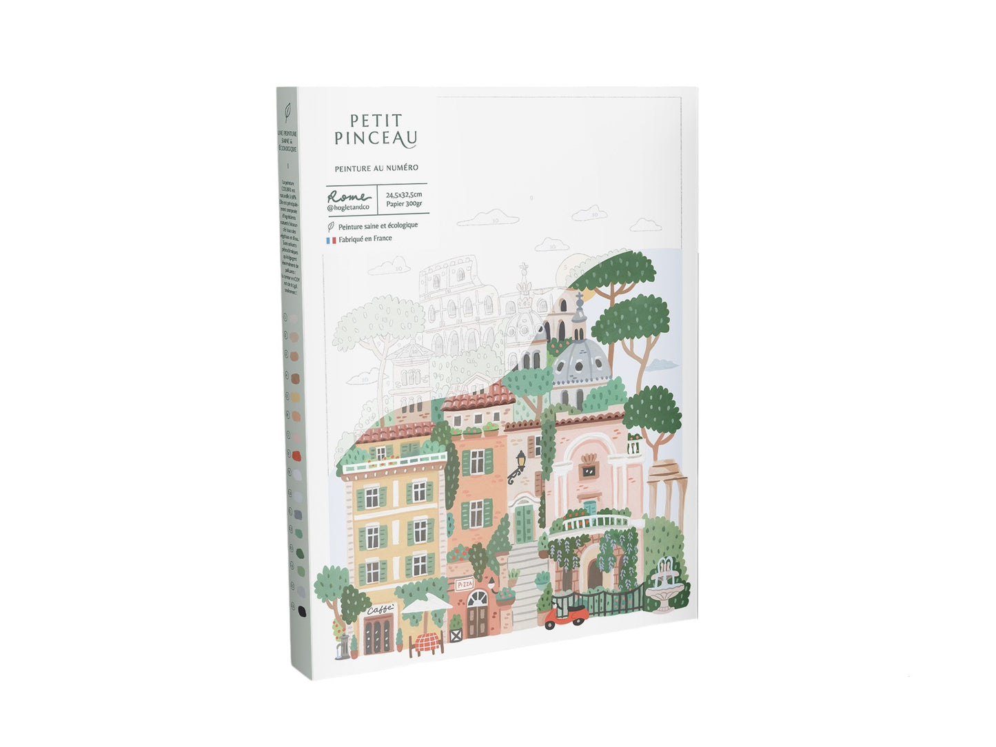 Coffret peinture au numéro | Rome