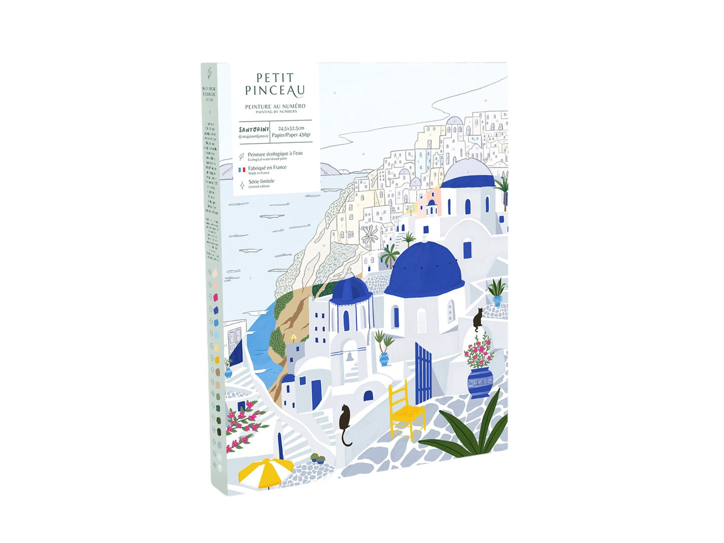 Coffret peinture au numéro | Santorini