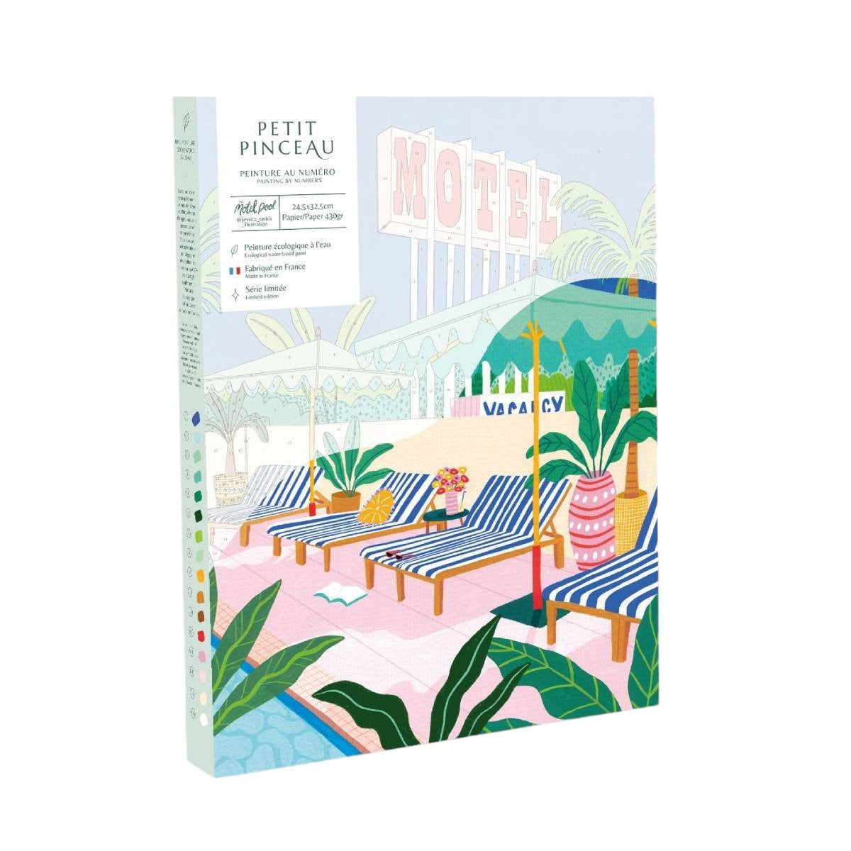 Coffret peinture au numéro | The Motel Pool