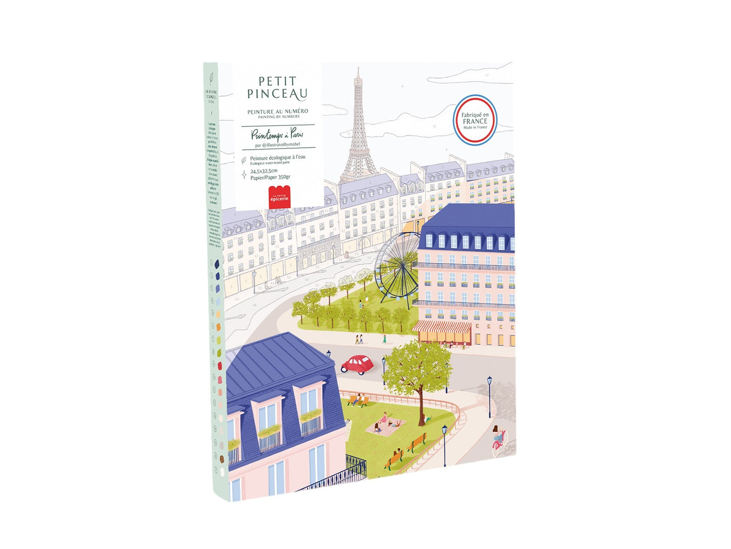 Coffret peinture au numéro | Un printemps à Paris