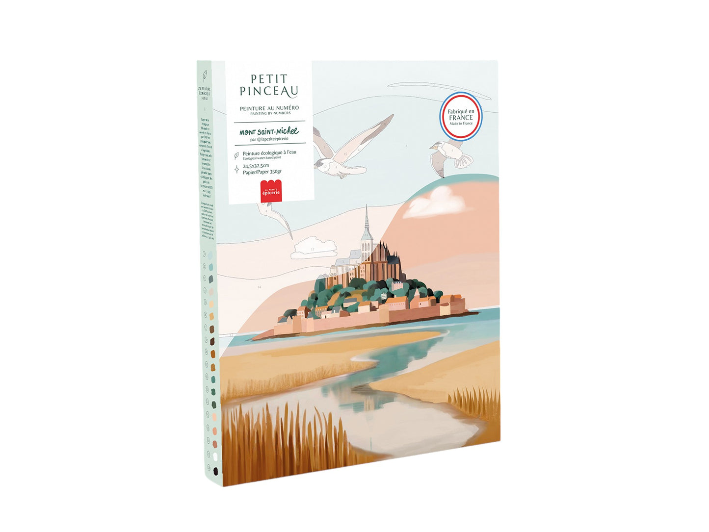 Coffret peinture au numéro | Mont Saint-Michel