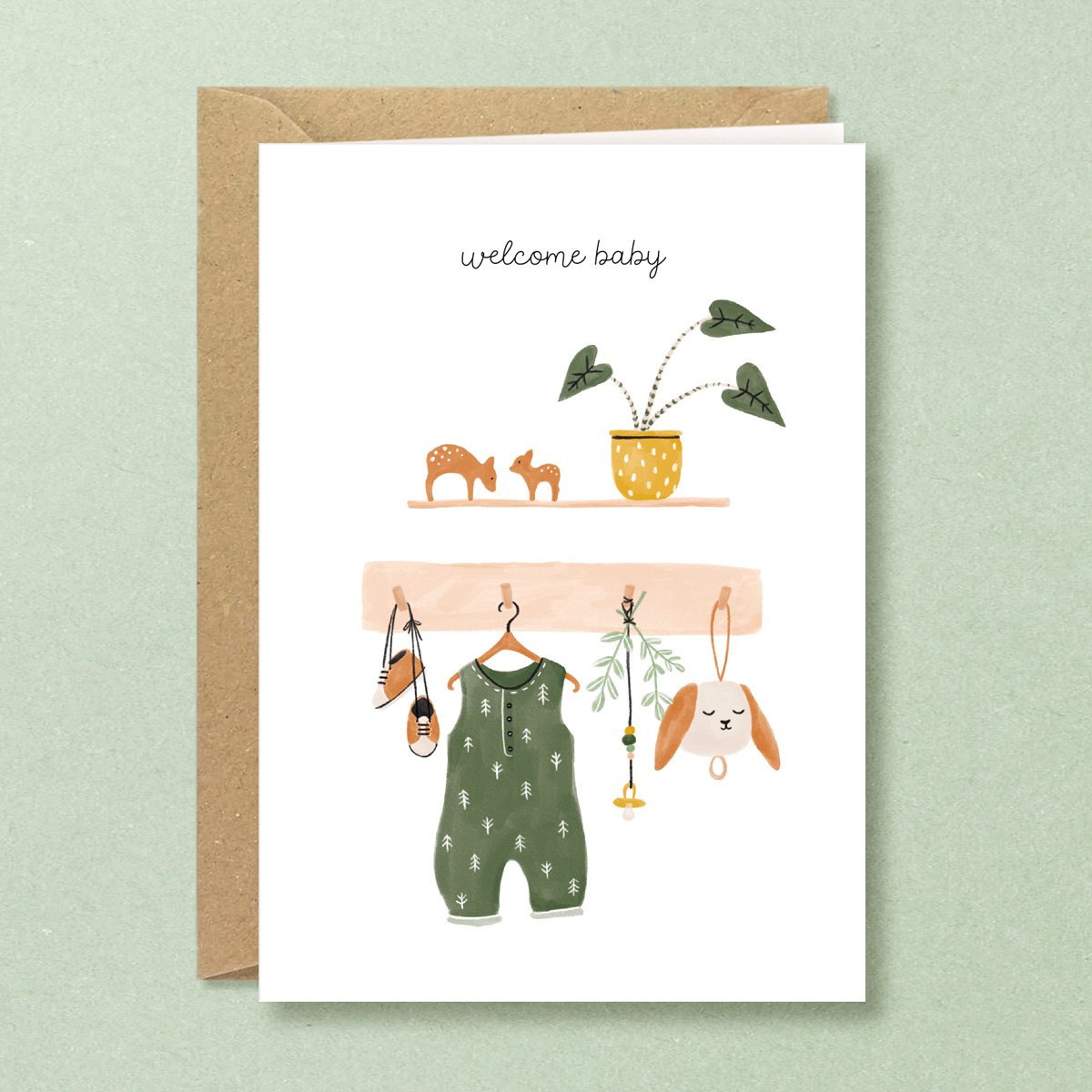 Carte postale | Welcome baby