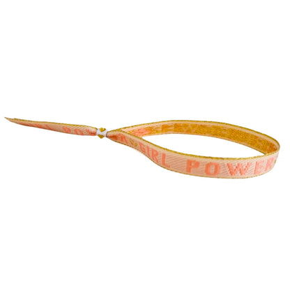 Bracelet ruban | Couleurs pastel