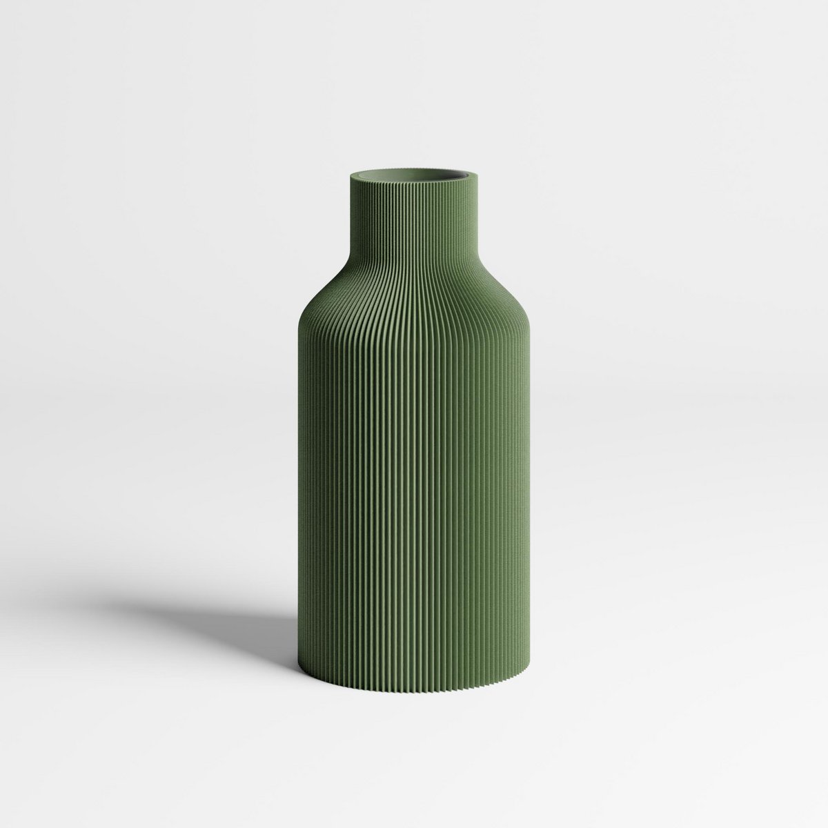 Vase Flasche | Vert olive