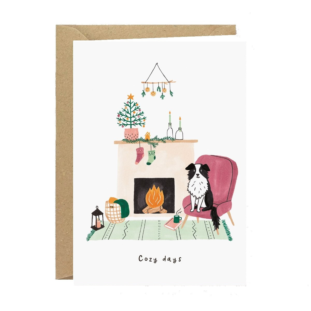 Carte de voeux | Cozy days chien