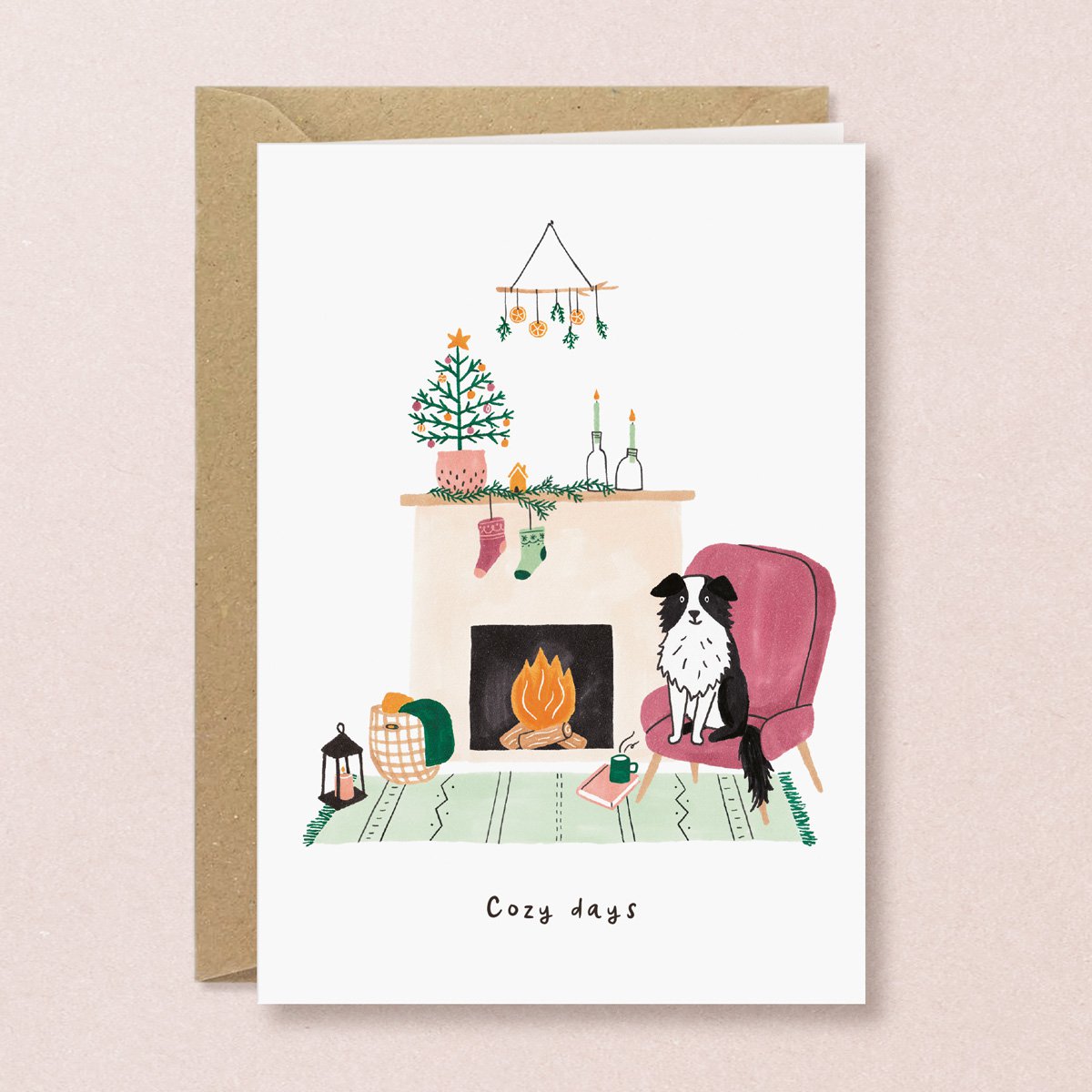 Carte de voeux | Cozy days chien