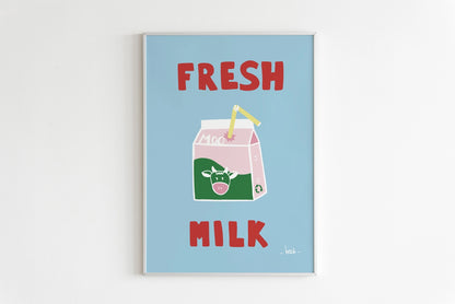 Affiche | Fresh Milk