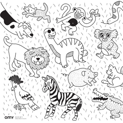 Coloriage pocket | Animals