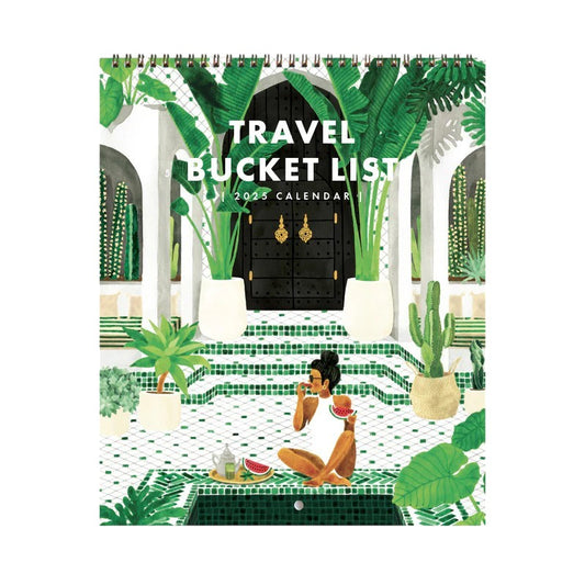 Calendrier 2025 | Travel bucket list