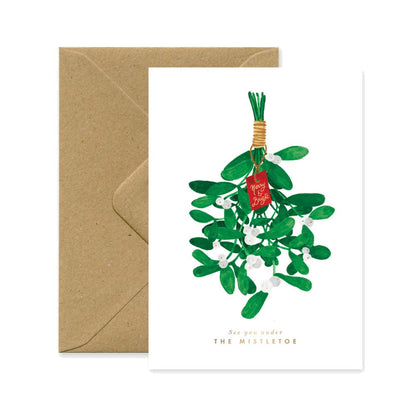 Carte de voeux | Mistletoe