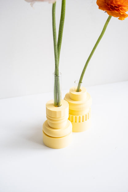 Duo de vases Totem | Mimosa