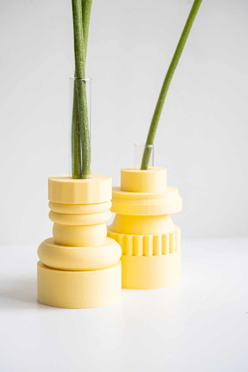 Duo de vases Totem | Mimosa