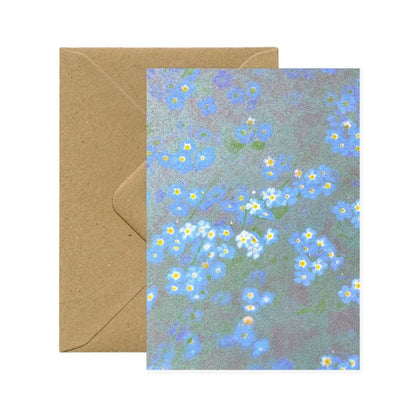 Carte postale | Myosotis risographie