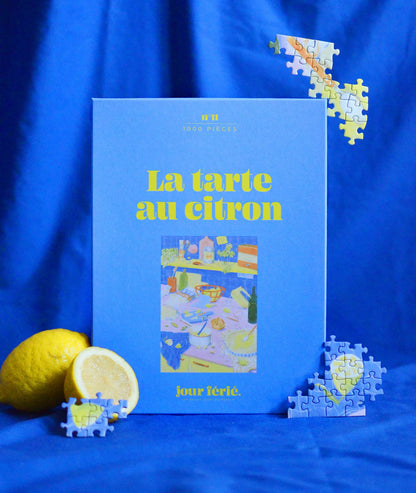 1000 piece puzzle | Lemon tart