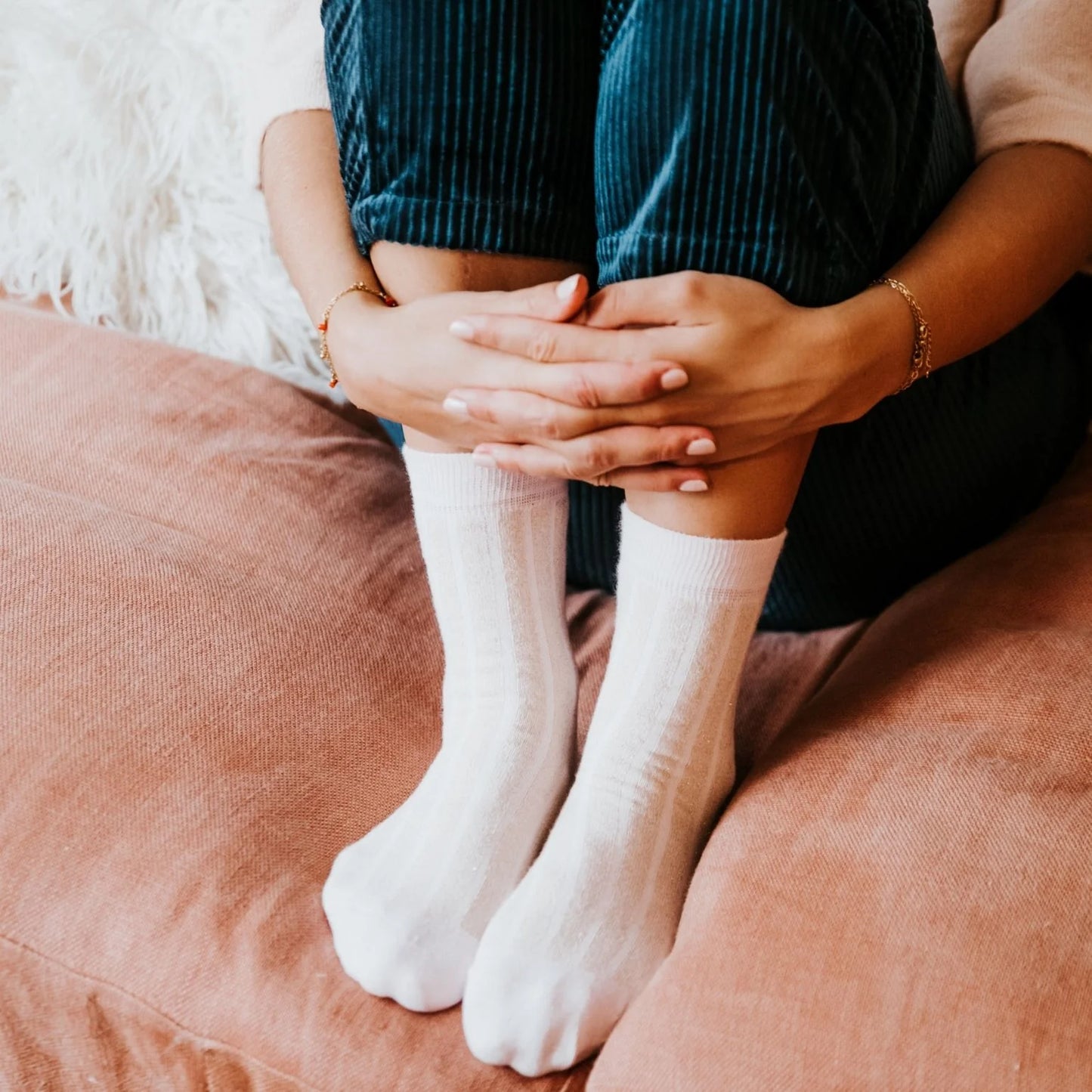 Chaussettes à paillettes | Josette la Douce