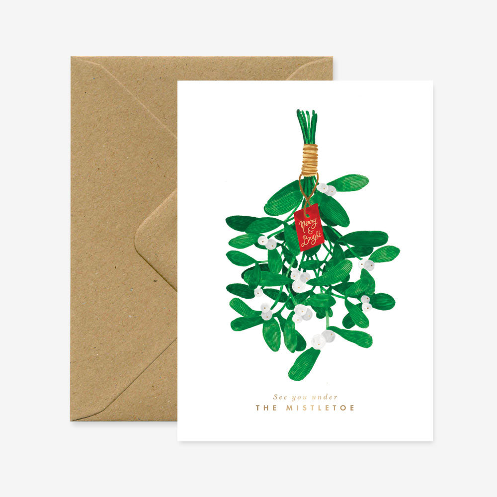 Carte de voeux | Mistletoe