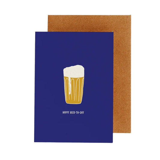 Carte postale | Happy beer-th-day