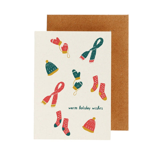 Carte de voeux | Warm holiday wishes