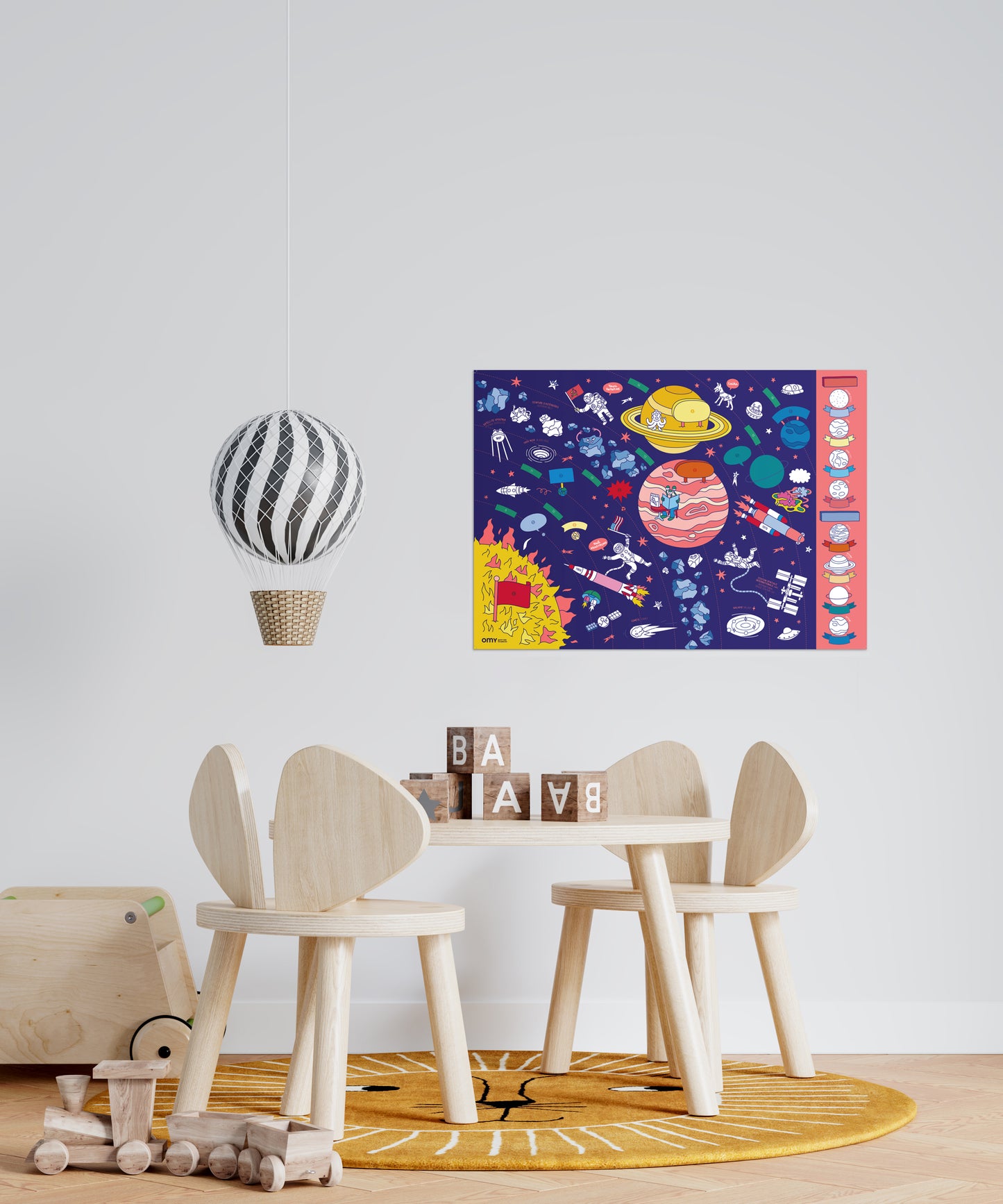 Poster éducatif | Solar system