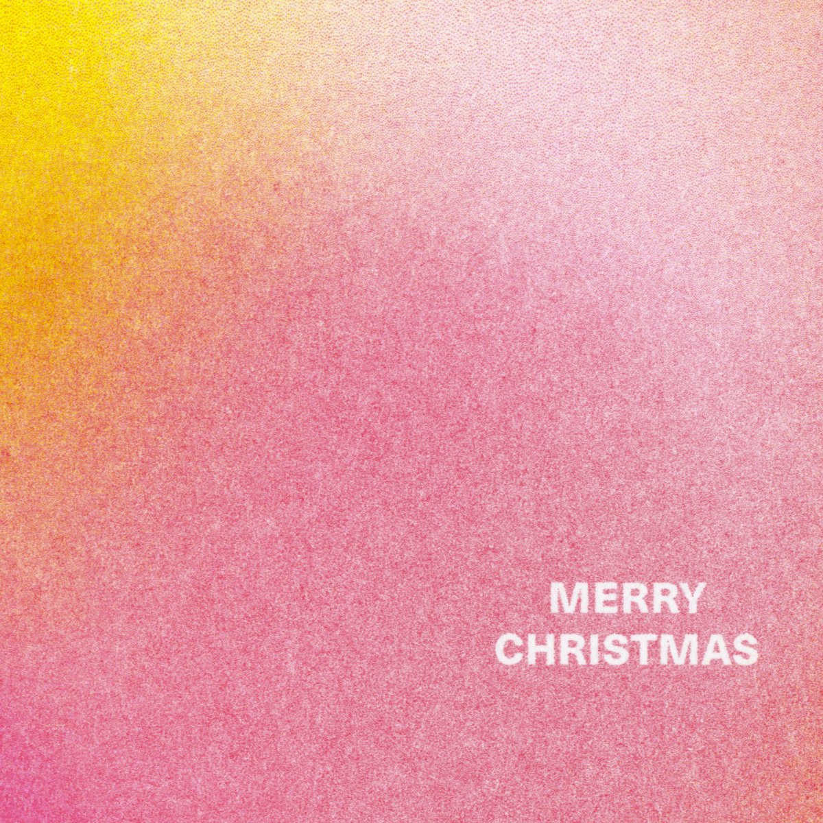 Carte de voeux | Merry Christmas risographie