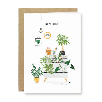 Carte postale | New home plants