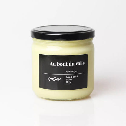 Bougie "anti-fatigue" | Au bout du rolls