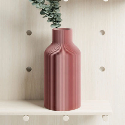 Vase Flasche | Vieux rose