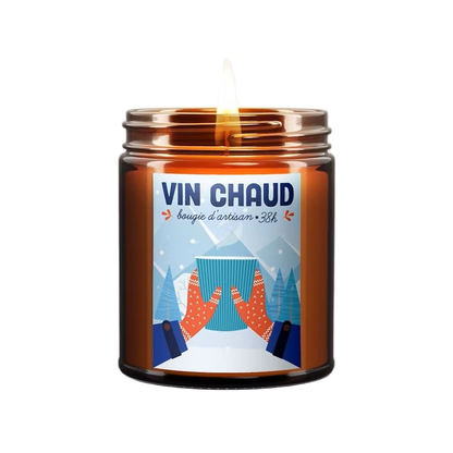 Bougie parfumée | Vin chaud