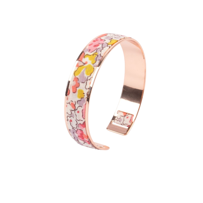 Bracelet laiton or rosé | Liberty Claire Aude rose