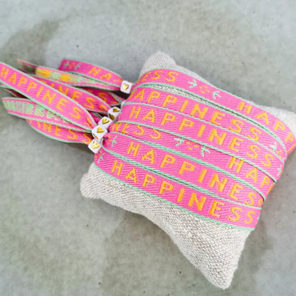 Bracelet ruban | Couleurs pastel