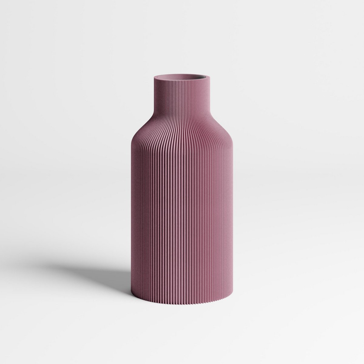 Vase Flasche | Vieux rose