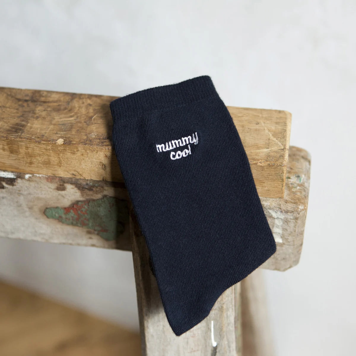 Chaussettes brodées | Mummy cool