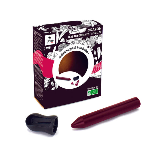 Crayon d'assaisonnement à tailler | Balsamique & framboise bio