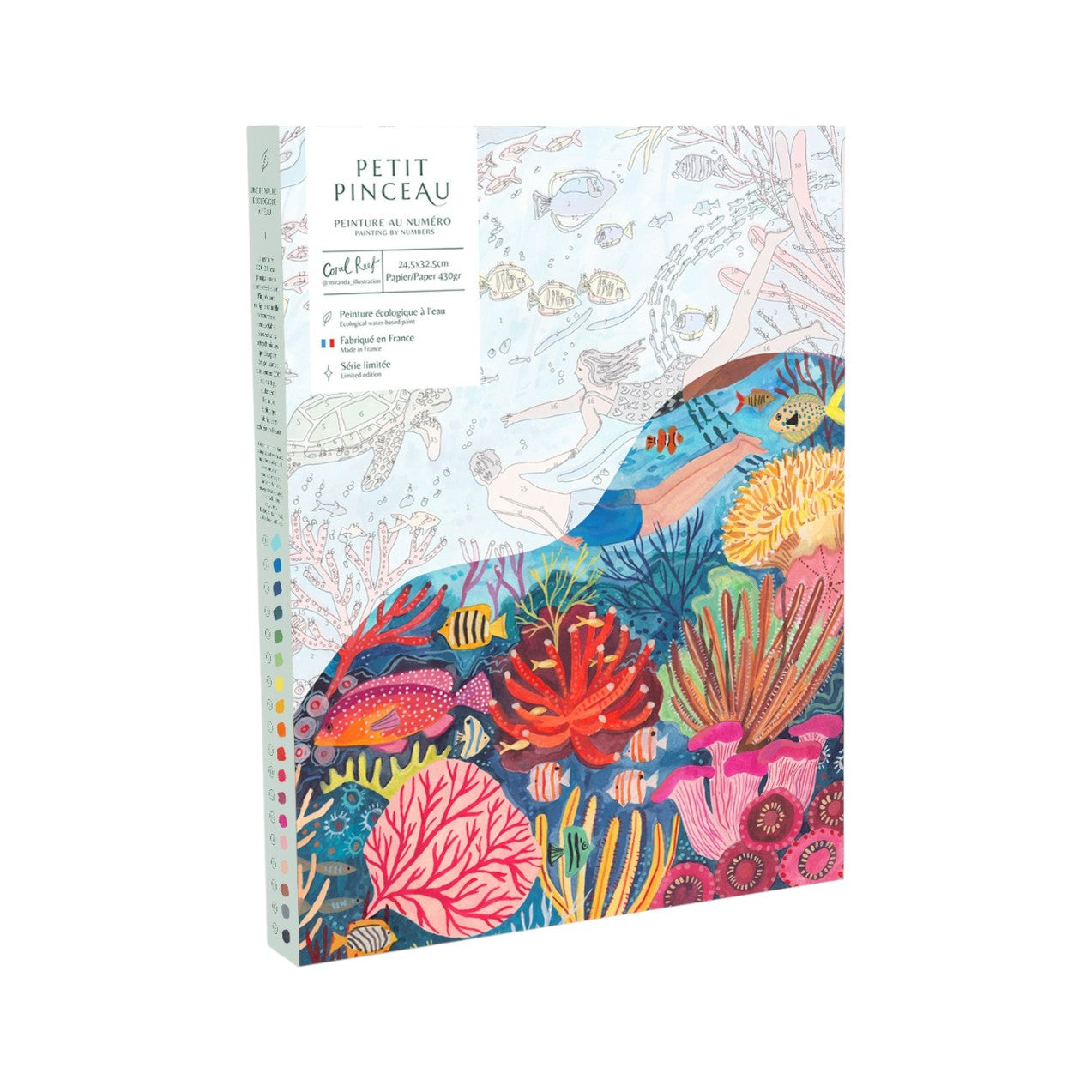 Coffret peinture au numéro | Coral reef