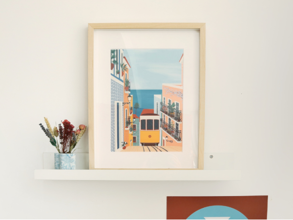 Coffret peinture au numéro | Lisbon tram