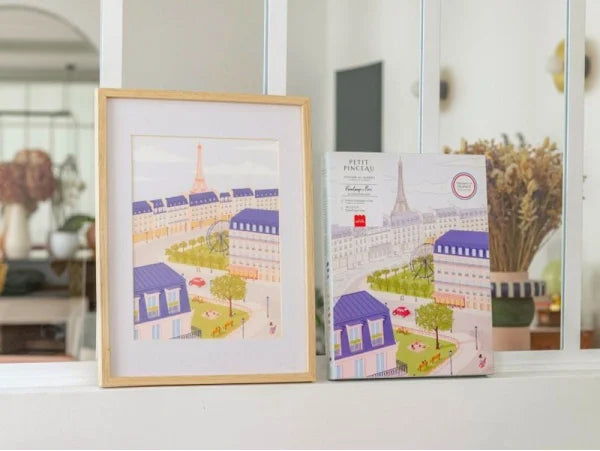 Coffret peinture au numéro | Un printemps à Paris