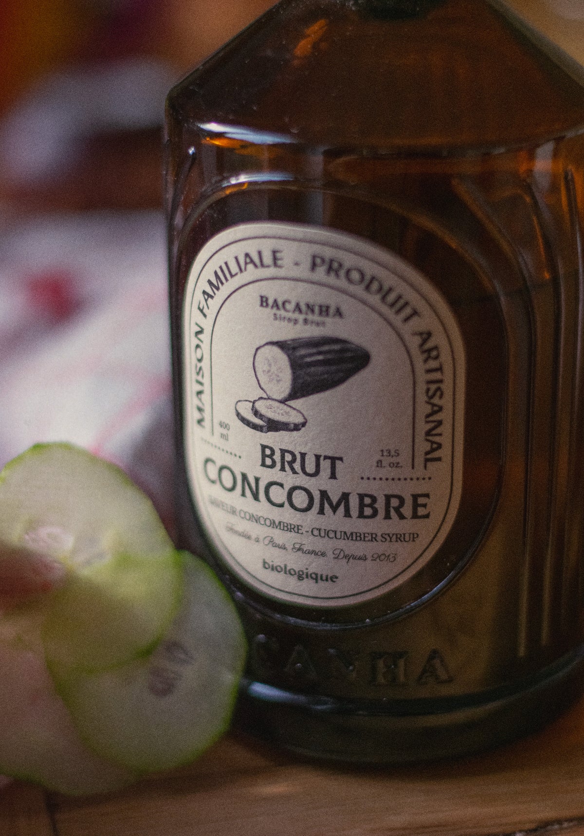 Sirop bio | Concombre