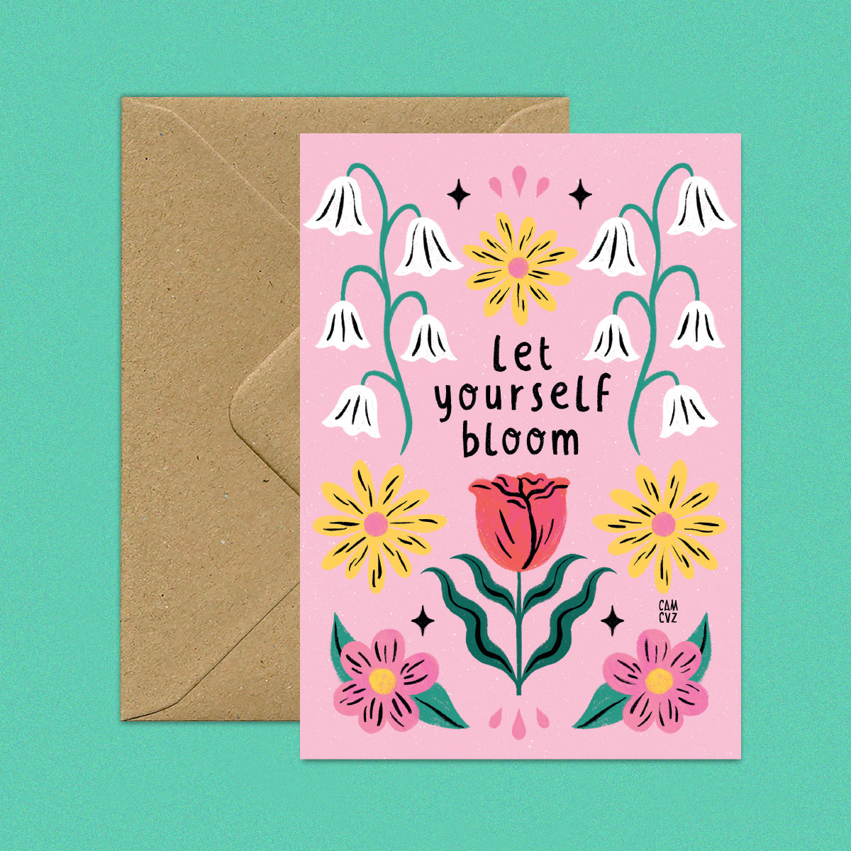 Carte postale | Let yourself bloom