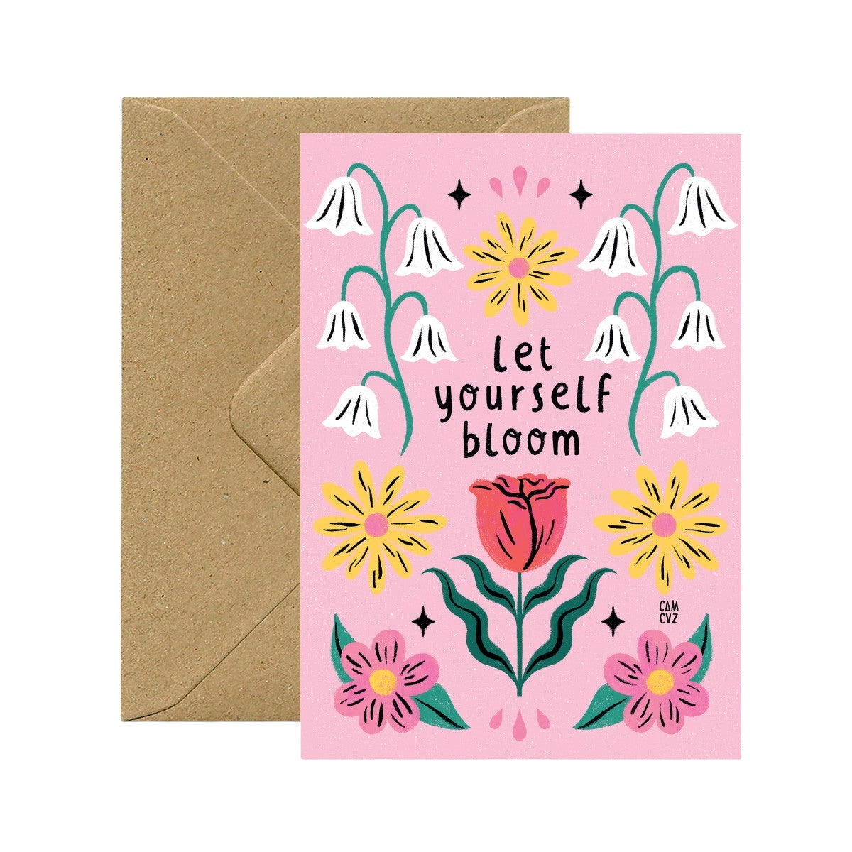 Carte postale | Let yourself bloom