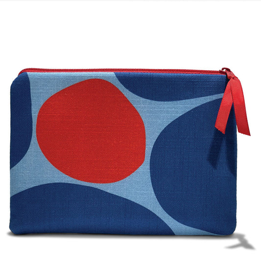 Pochette | Rouge & bleu