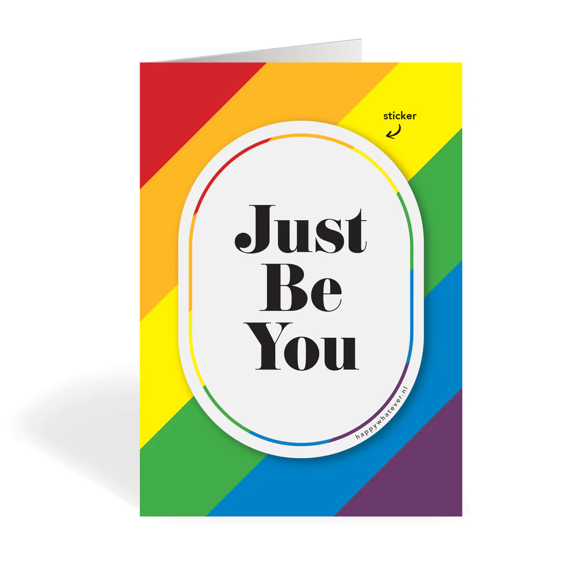 Sticker créateur d'arc-en-ciel | Just Be You