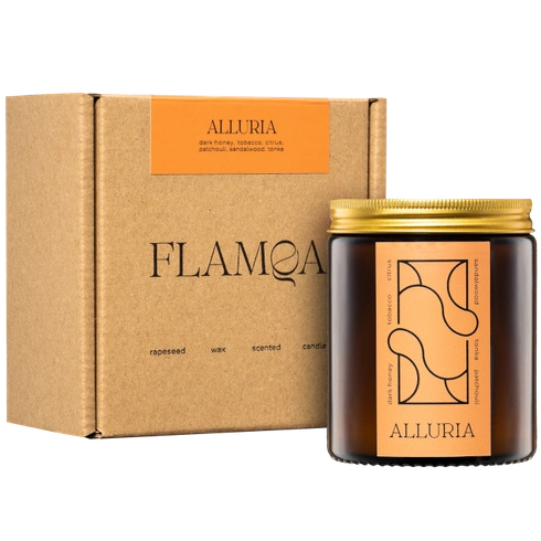 Coffret bougie parfumée + allumettes | Alluria